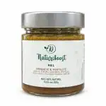 Naturiboost – Miel immunité et fertilité 250g : nigelle, curcuma, gingembre, propolis, gelée royale