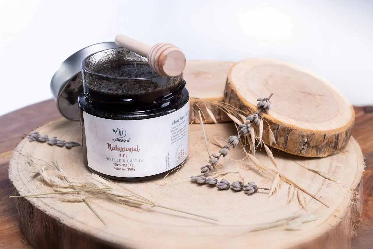 Naturimiel, miel à la nigelle et au costus, remède naturel prophétique complémentaire à la roqya